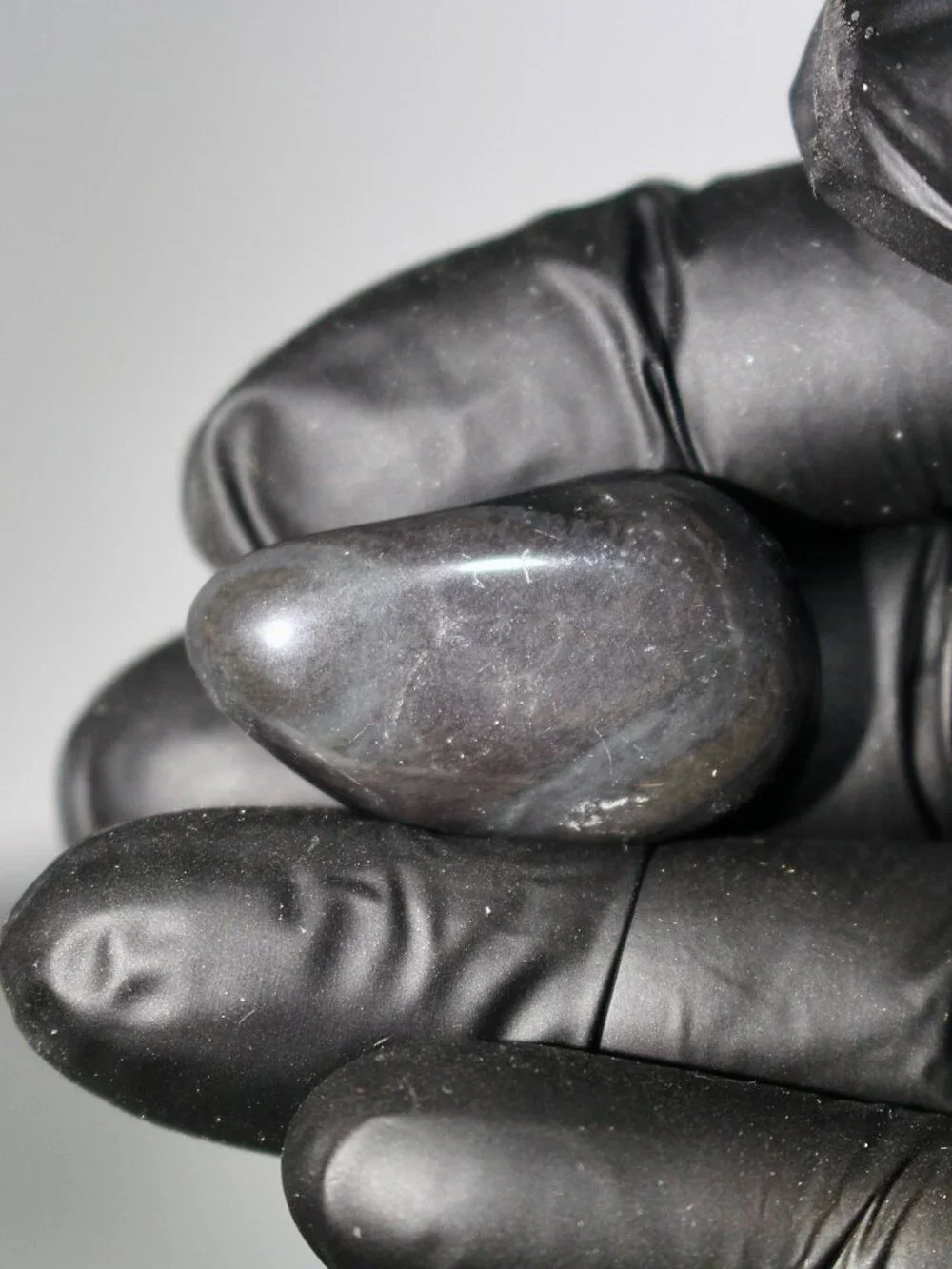 6.9g Old Stock Rainbow Obsidian Polished Davis Creek California Rare Stone